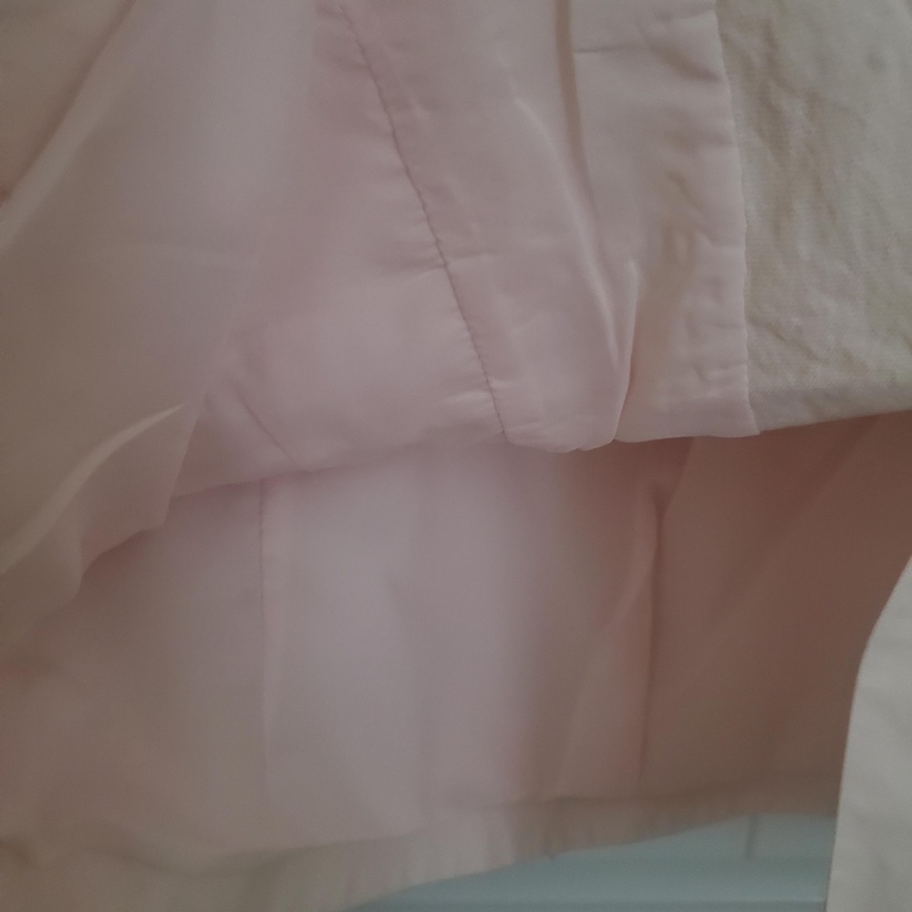 CHICO'S LIGHT PINK BUTTON DOWN LONG SLEEVE TOP - SIZE 2 (10-12) - Picture 7 of 7